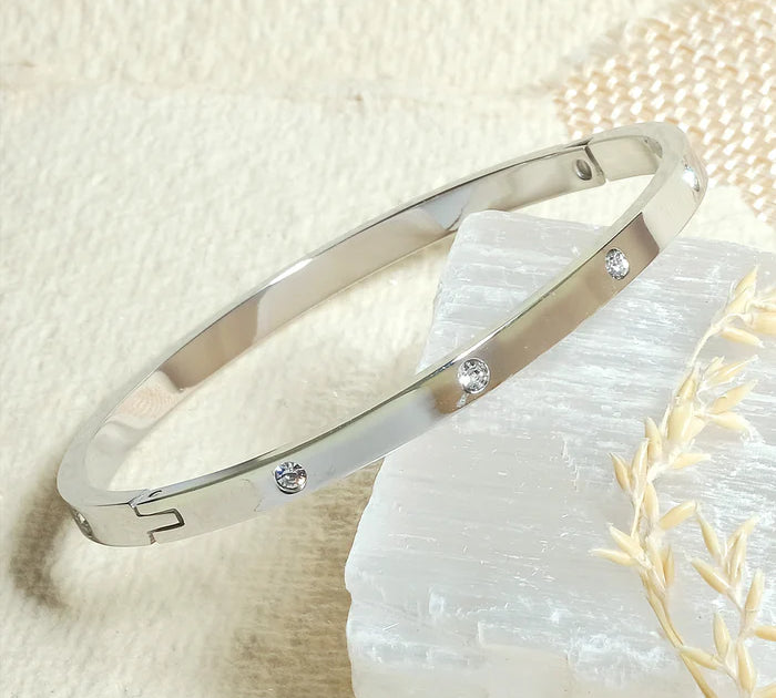Crystal Bangle Bracelet