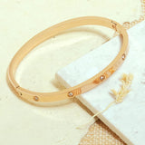 Crystal Bangle Bracelet