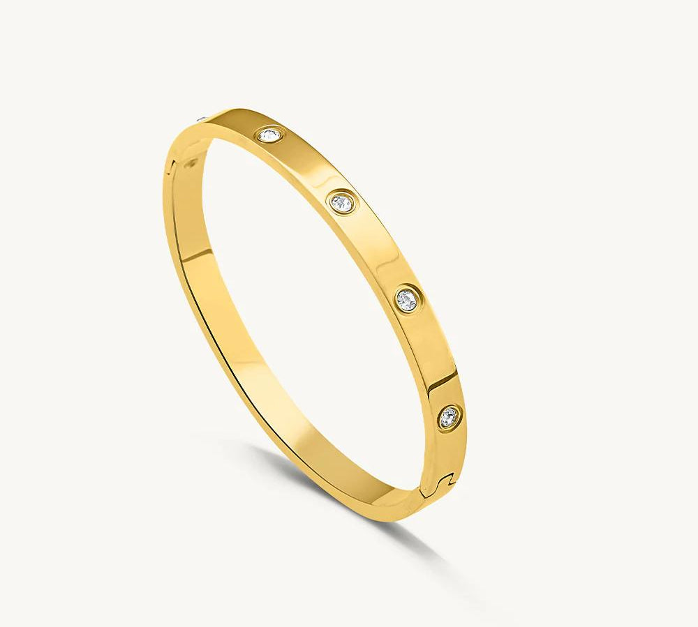 Crystal Bangle Bracelet