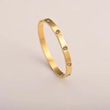 Crystal Bangle Bracelet