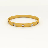 Crystal Bangle Bracelet