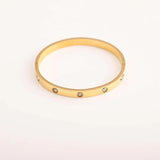 Crystal Bangle Bracelet