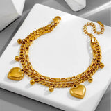 Eternal Heart Charm Bracelet